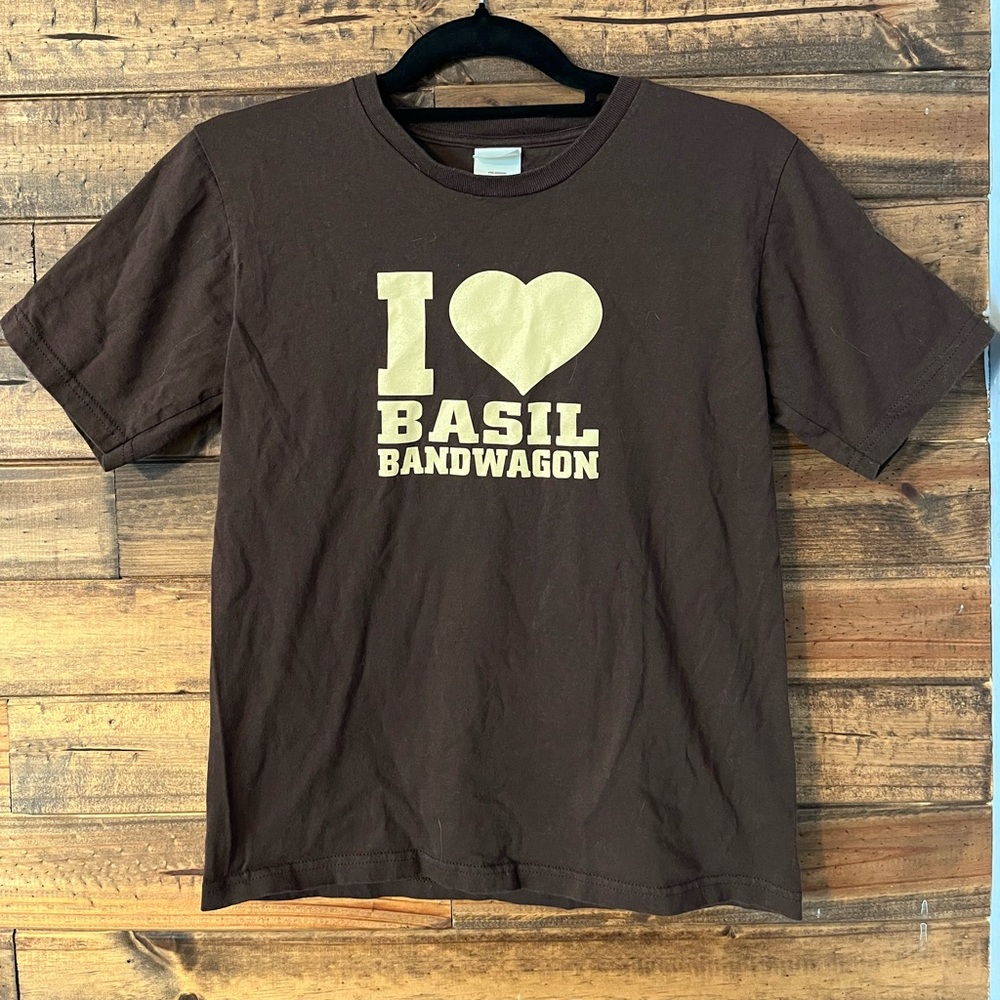 Basil Bandwagon appreciation tee